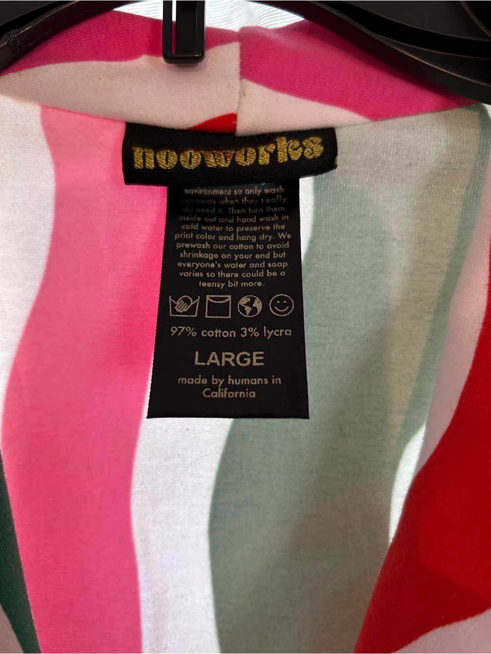 Nooworks Multicolor Stripes Magic Suit jumpsuit with Button Front - Picture 2 of 2